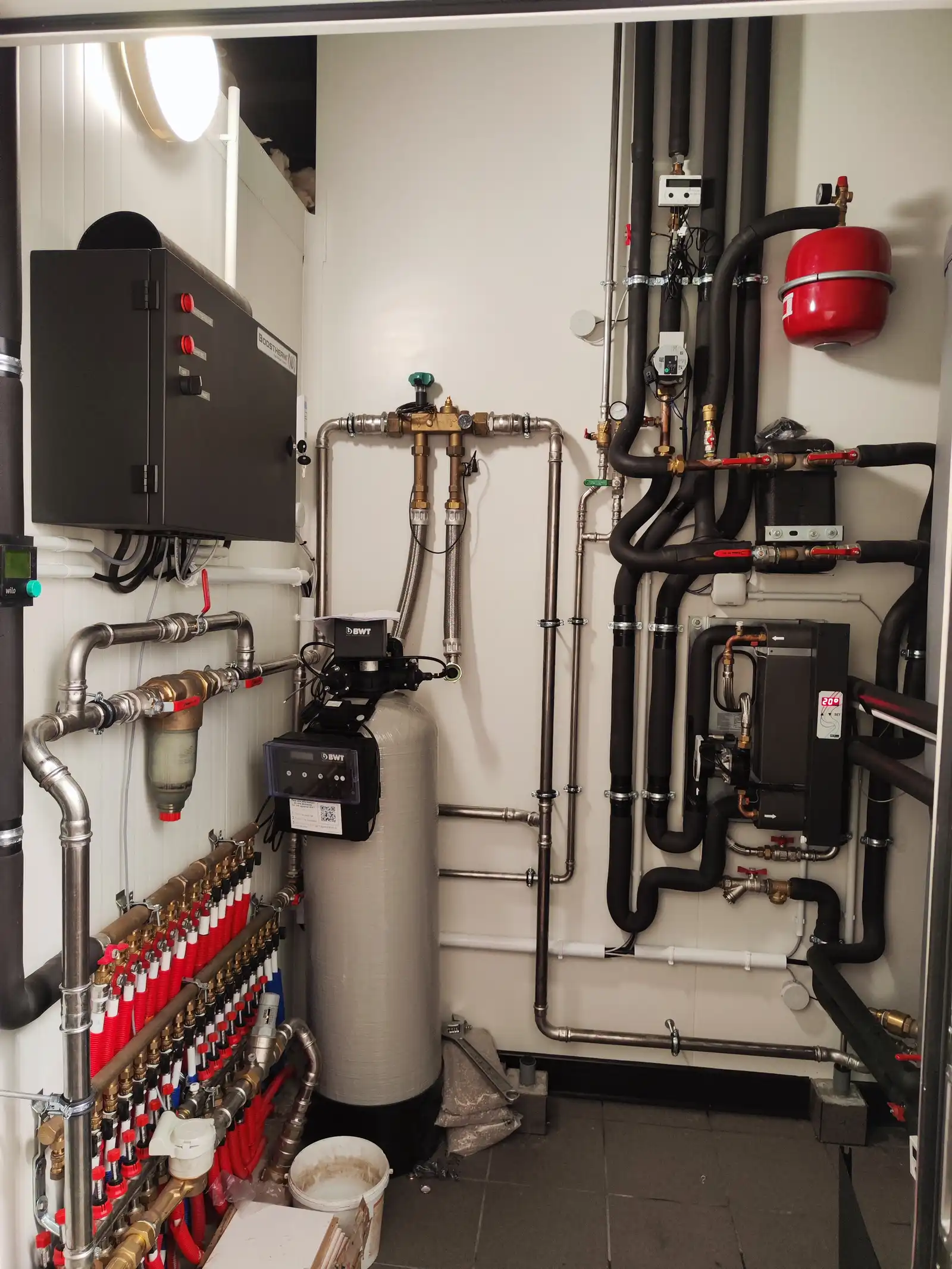 Réseau de plomberie en cuivre installé par Thermanex à Dijon